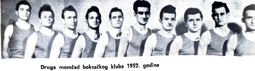 Fotografija iz povijesti Boksačkog kluba Lokomotiva